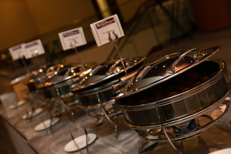 inidan wedding food buffet Bombay Brasserie Indian Caterer
